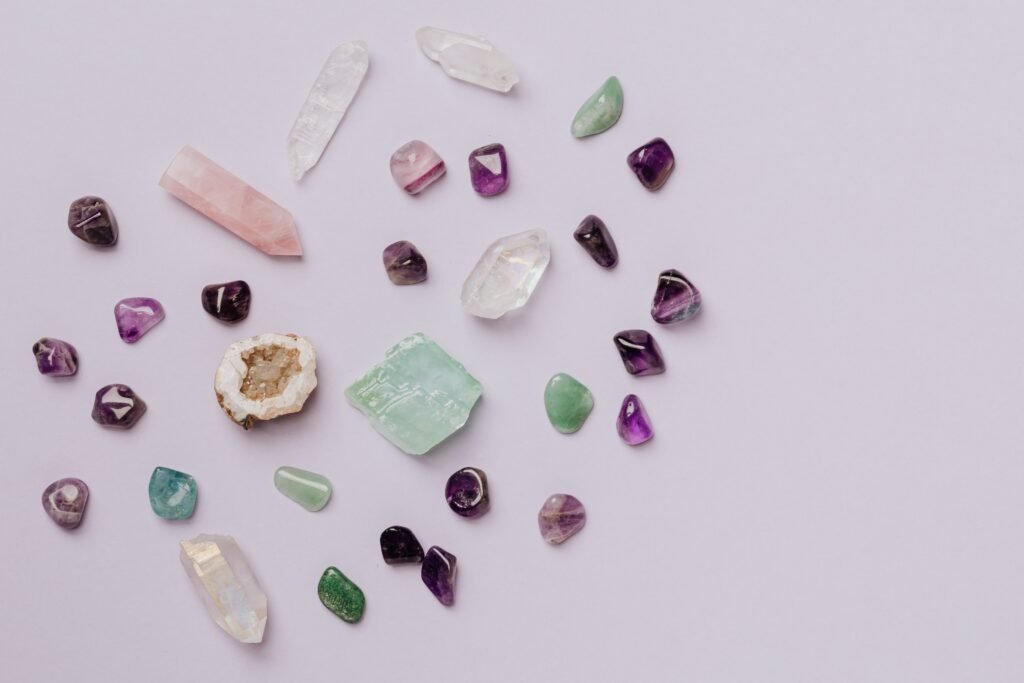 manifestation via crystals and gemstones