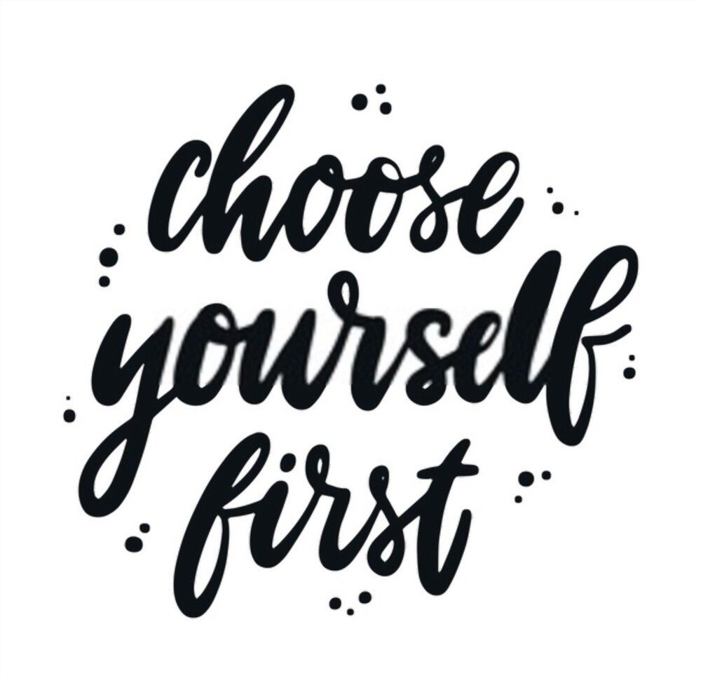 Choose yourself, a new year resolution idea 2022