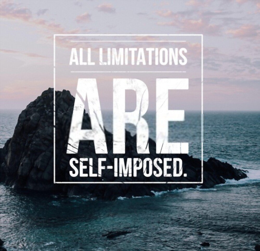 self-imposed limitation