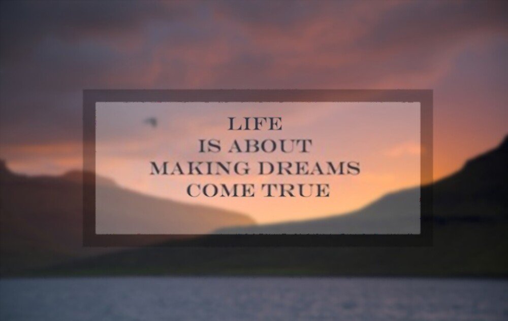 how to make your dreams come true by making a conscious effort (1)