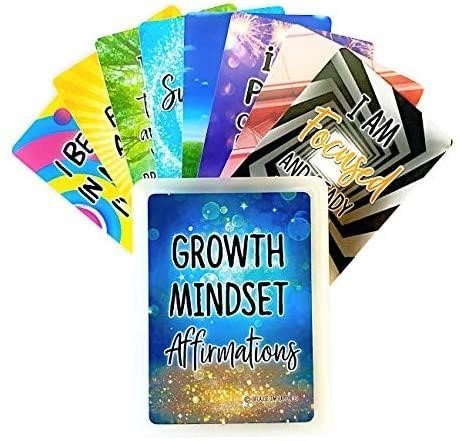 Growth Mindset Positive Affirmation Cards