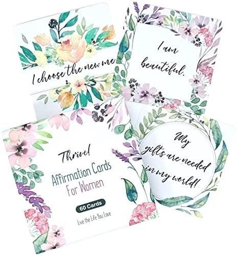 Thrive Affirmation Cards for Women