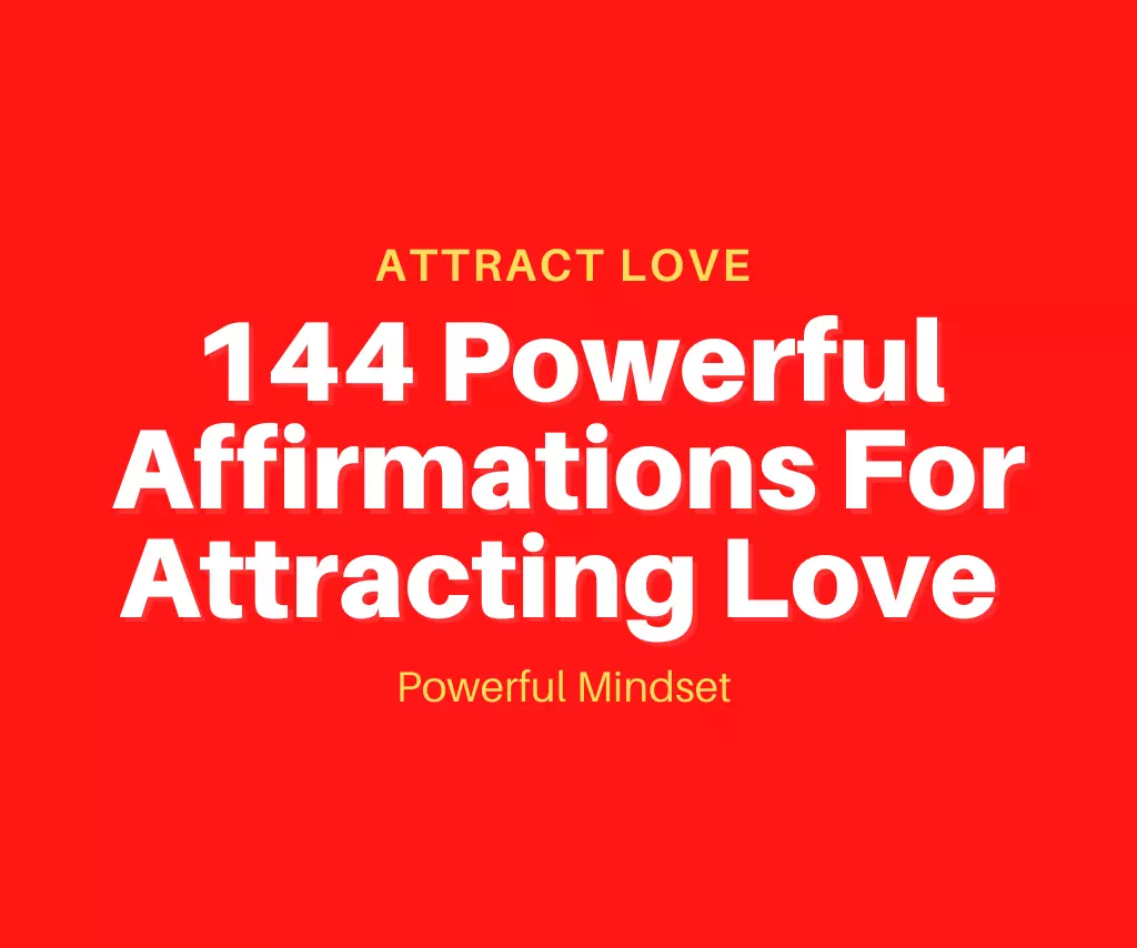 this is the thumbnail for the article about Powerful Affirmations For Attracting Love