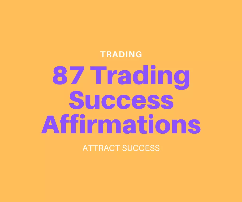 this is the thumbnail for the article about trading success affirmations